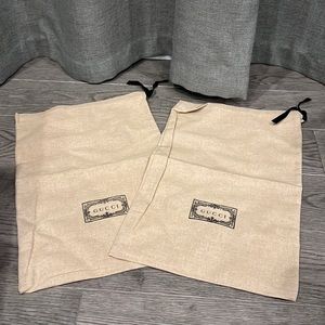 Gucci shoe bags (pair)
